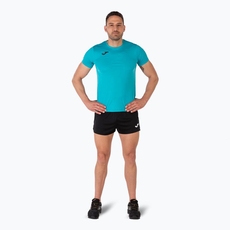 Koszulka do biegania męska Joma Record II turquoise 2