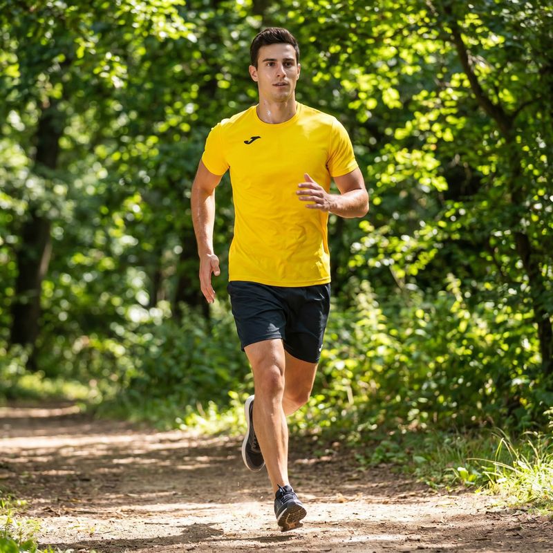 Koszulka do biegania męska Joma Record II yellow 11