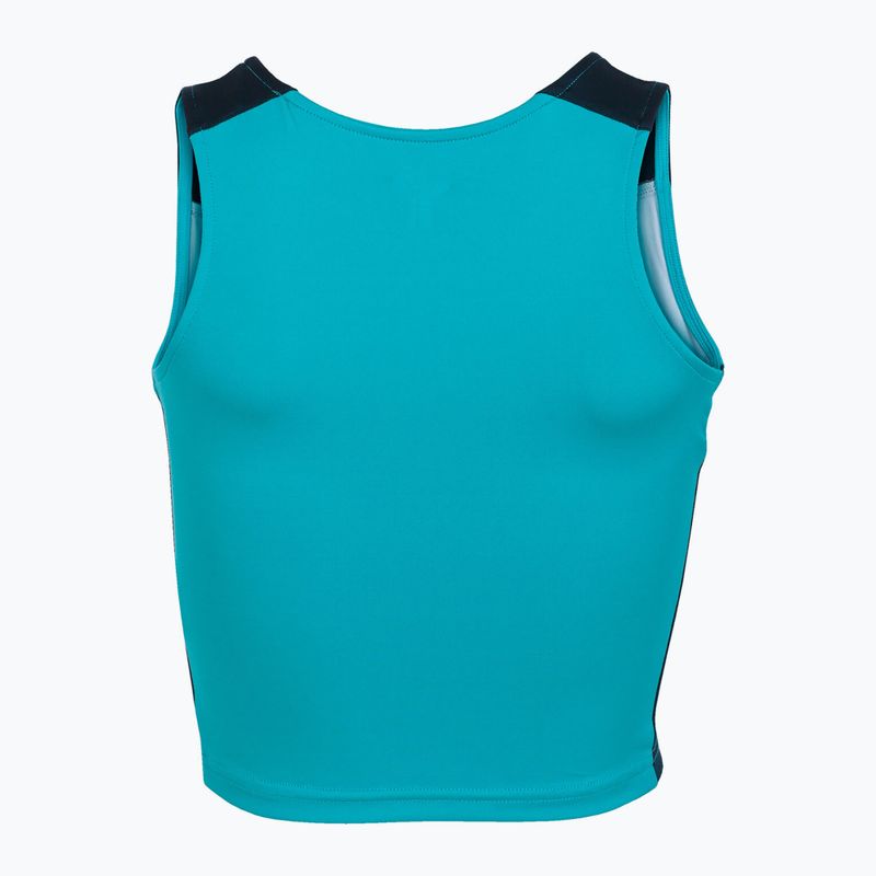 Koszulka do biegania damska Joma Record II Top turquoise/navy 2