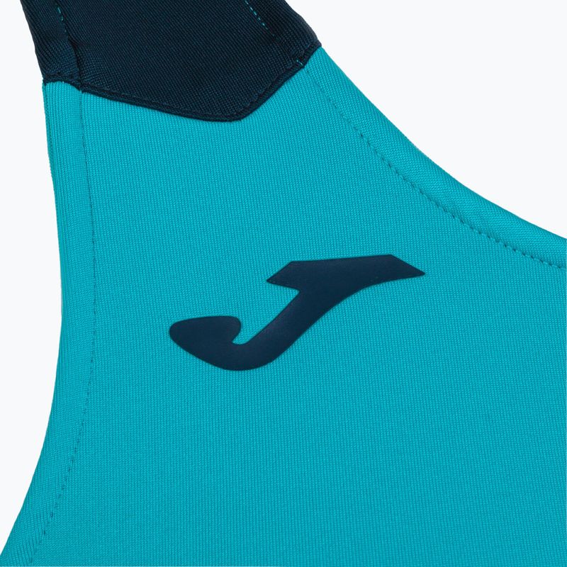 Koszulka do biegania damska Joma Record II Top turquoise/navy 3