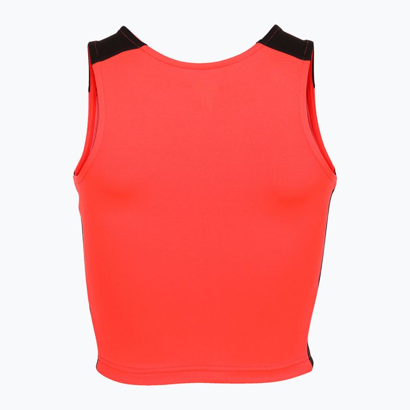 Koszulka do biegania damska Joma Record II Top fluor coral/black 2
