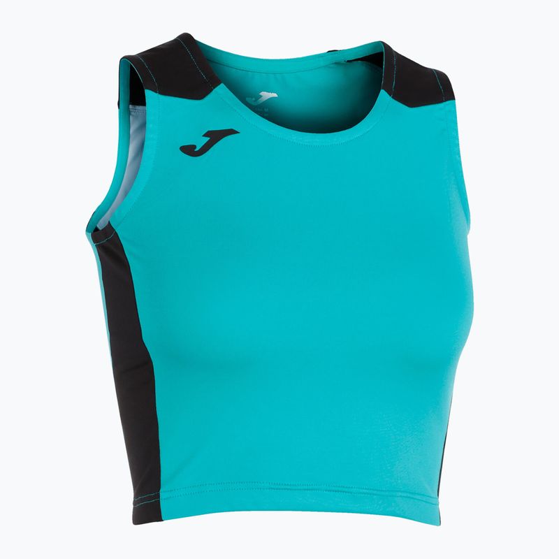 Koszulka do biegania damska Joma Record II Top turquoise/black 2