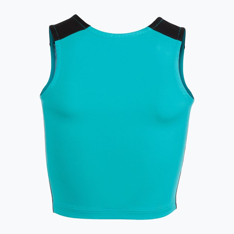 Koszulka do biegania damska Joma Record II Top turquoise/black 3
