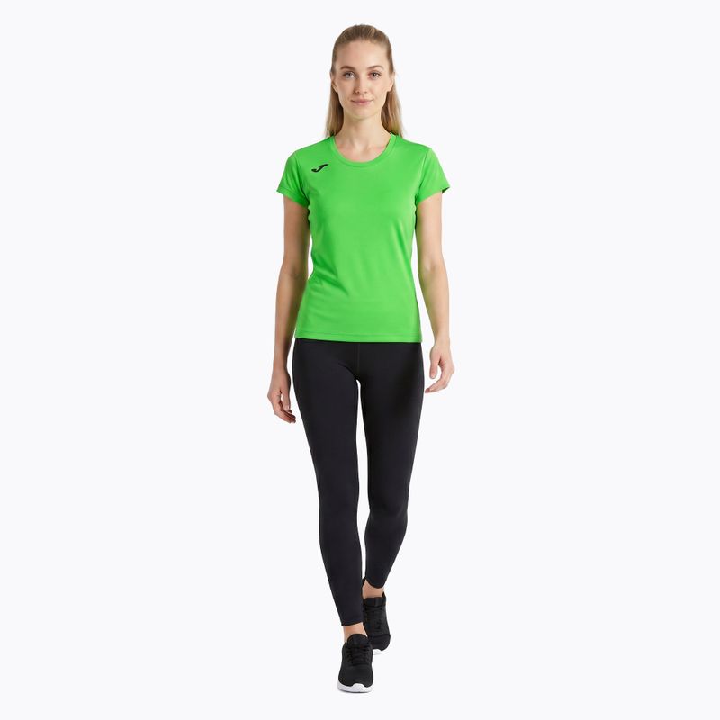 Koszulka do biegania damska Joma Record II fluor green 2