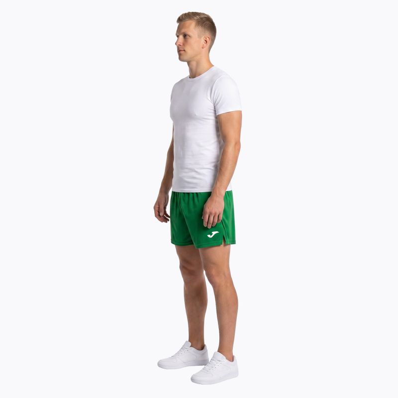 Spodenki do biegania męskie Joma Record II green 3