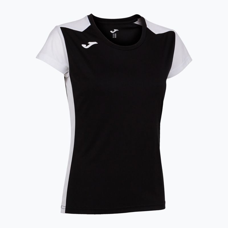 Koszulka do biegania damska Joma Record II black/white 6