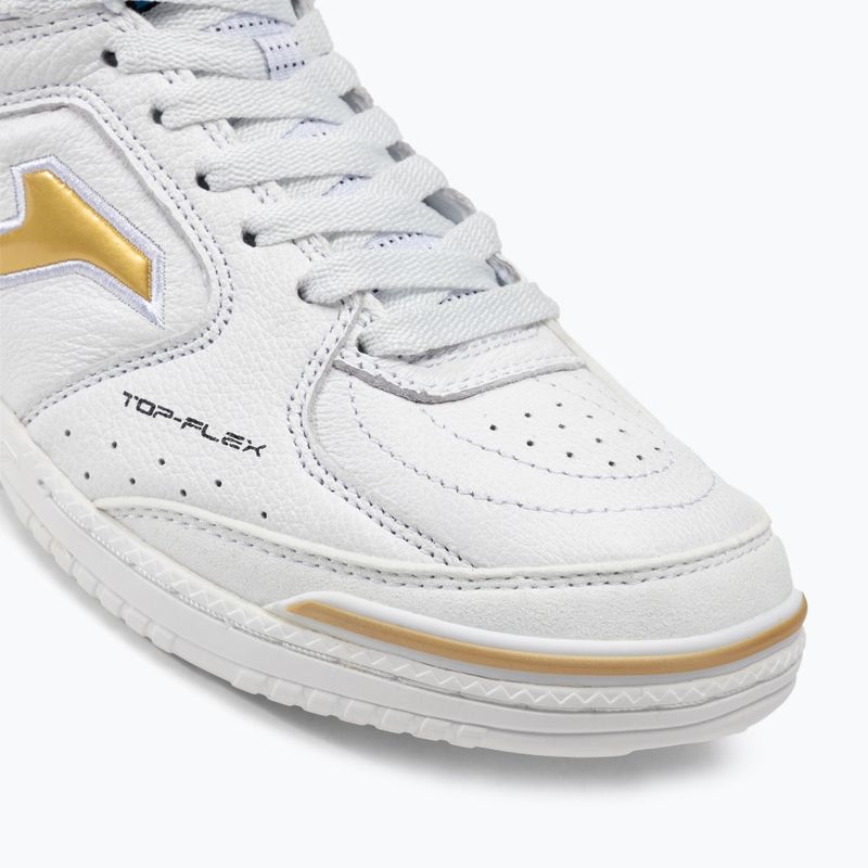 Buty piłkarskie dziecięce Joma Top Flex IN white/gold 7