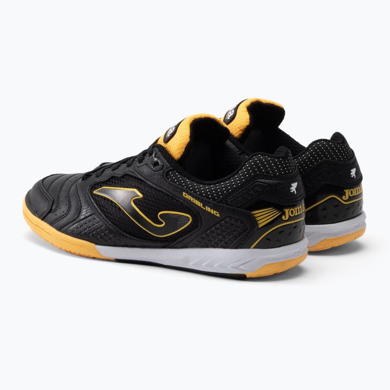 Buty piłkarskie męskie Joma Dribling IN black/orange 3