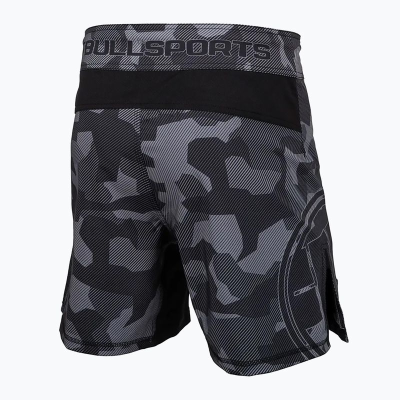 Spodenki grapplingowe męskie Pitbull Grappling Dillard grey 2