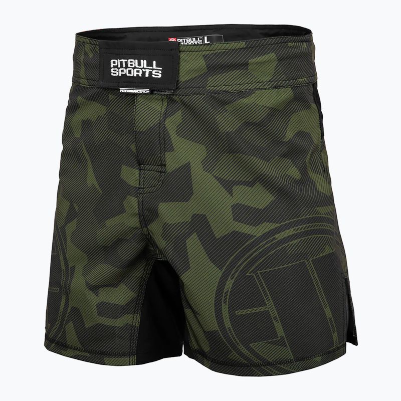 Spodenki grapplingowe męskie Pitbull Grappling Dillard olive
