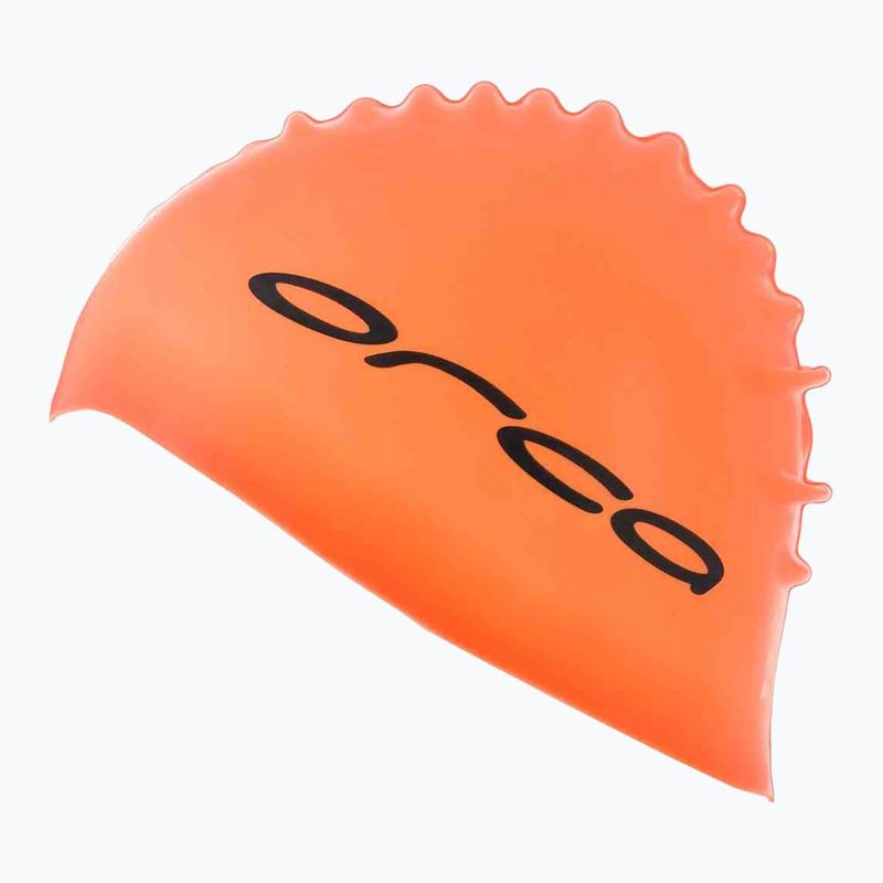 Czepek pływacki Orca DVA00054 high vis orange 2