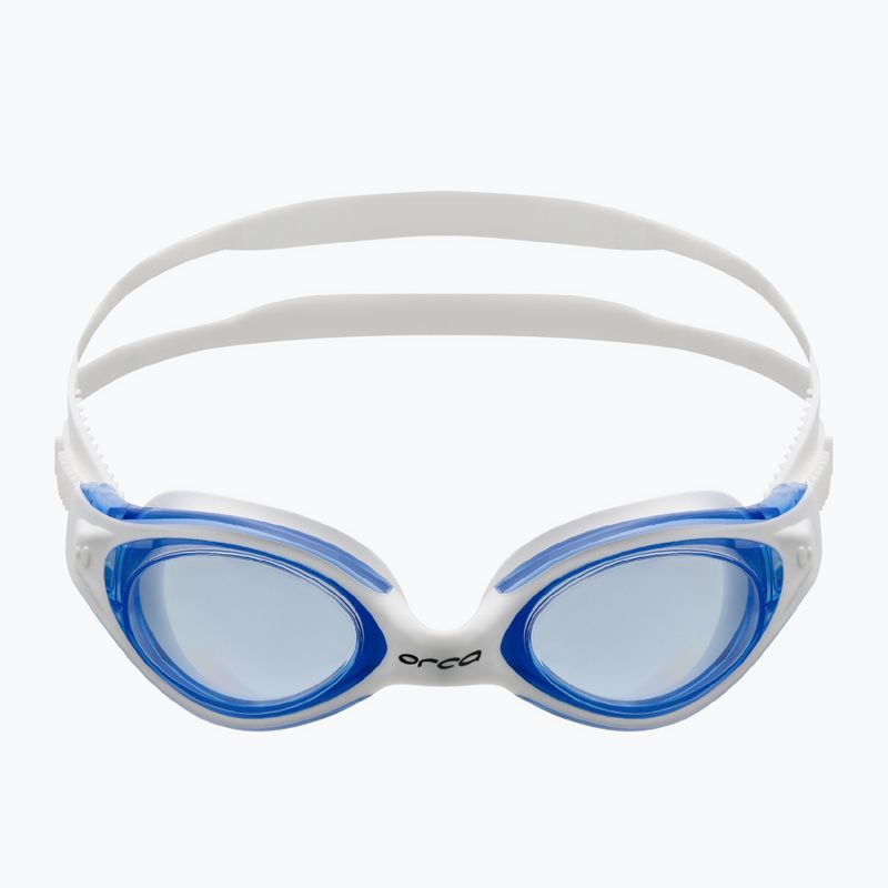 Okulary do pływania Orca Killa Vision white/light blue 2