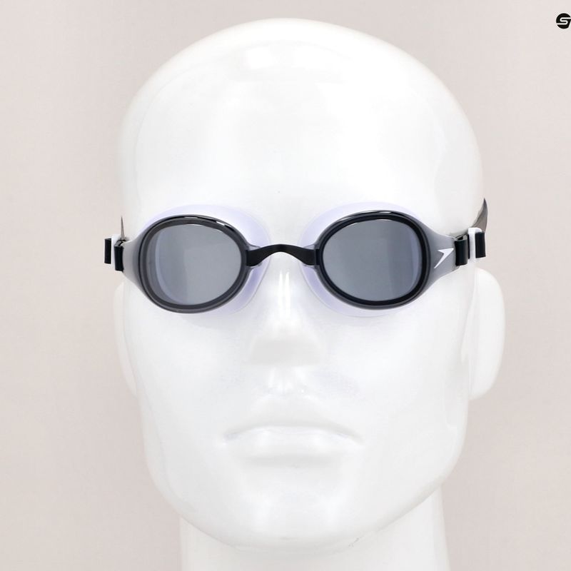 Okulary do pływania dziecięce Speedo Hydropure black/white/smoke 7