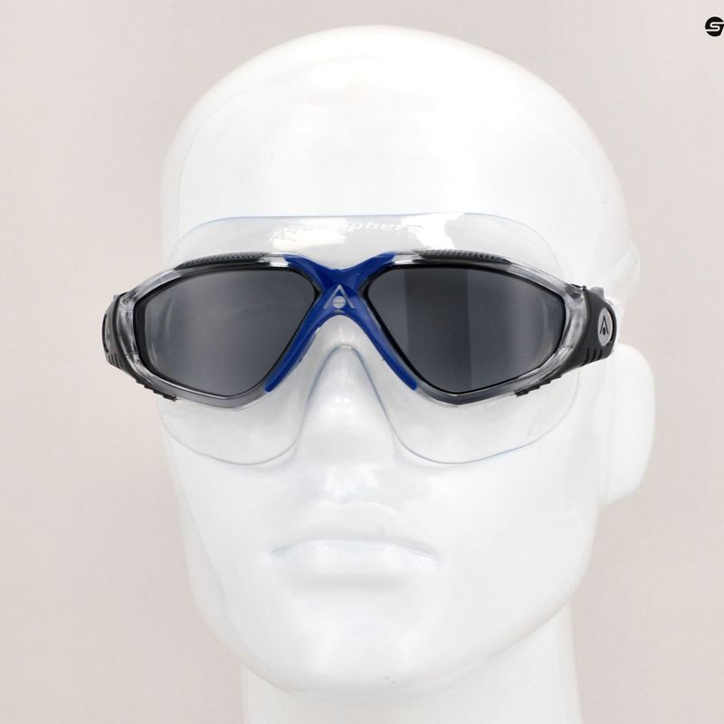 Maska do pływania Aquasphere Vista transparent/dark gray MS5050012LD 11