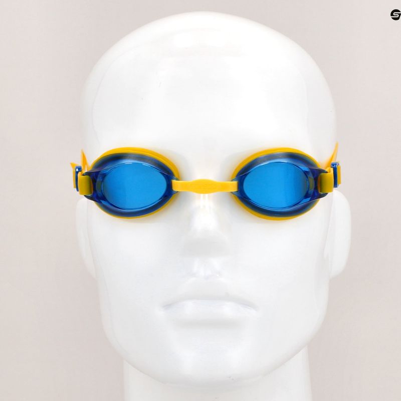 Okulary do pływania dziecięce Speedo Jet V2 B567 empire yellow/neon blue 7