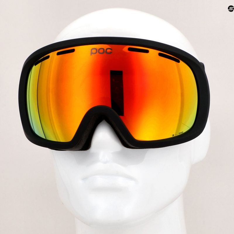 Gogle narciarskie POC Fovea Clarity uranium black/spektris orange 5