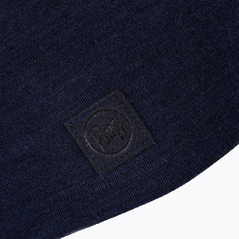 Czapka zimowa BUFF Heavyweight Merino Wool 2021 solid denim 3