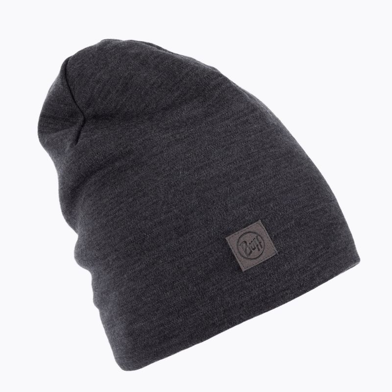 Czapka zimowa BUFF Heavyweight Merino Wool 2021 solid grey