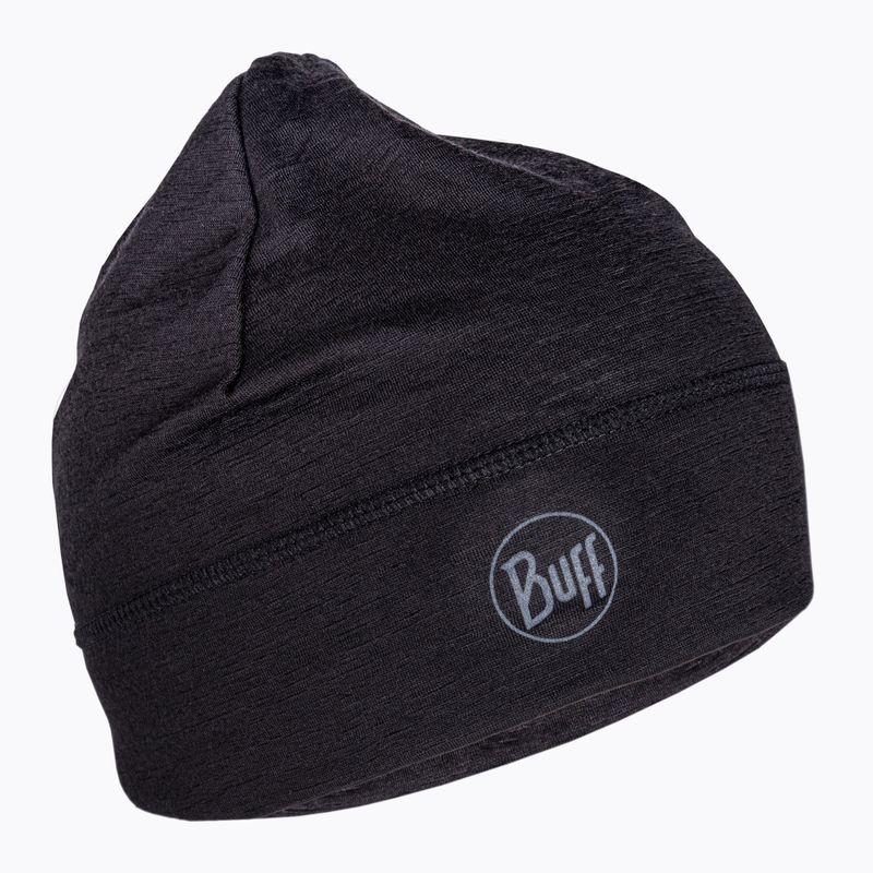 Czapka zimowa BUFF Lightweight Merino Wool solid black 3