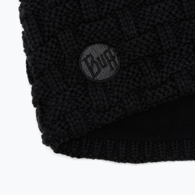 Komin BUFF Knitted & Polar black 3