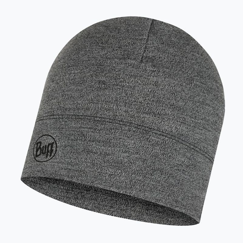 Czapka zimowa BUFF Midweight Merino Wool light grey 4