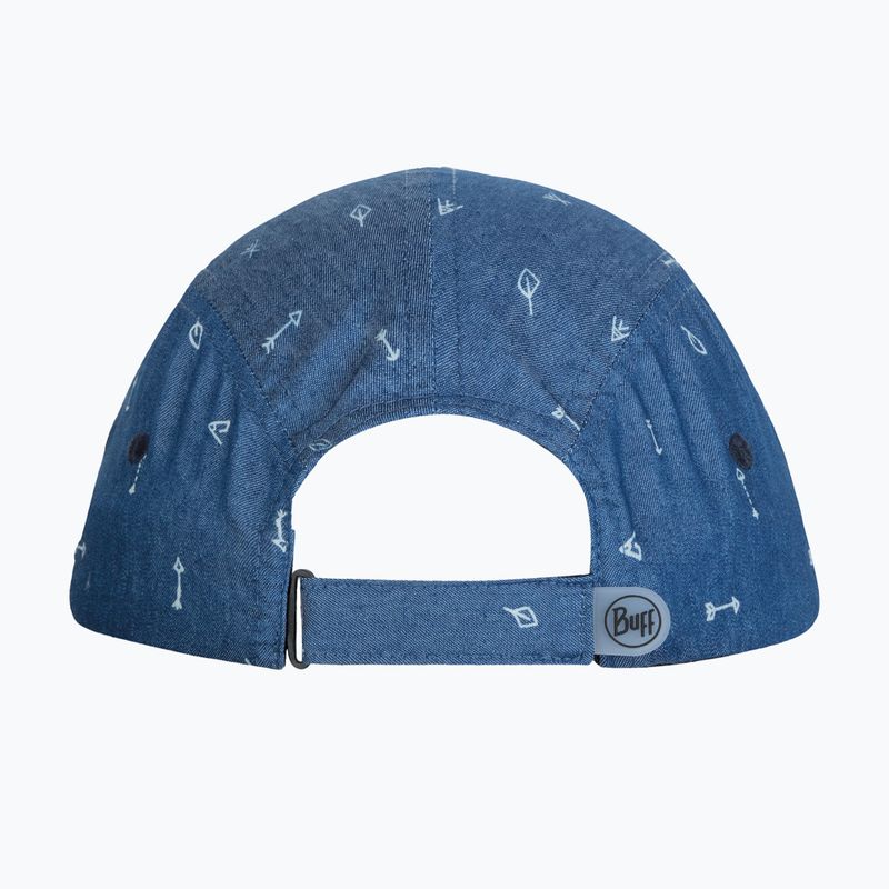 Czapka z daszkiem dziecięca BUFF 5 Panel arrows denim/denim 2