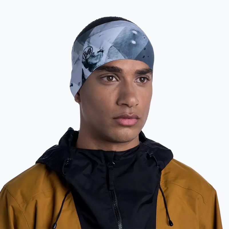 Opaska na głowę BUFF Tech Fleece hatay grey 5