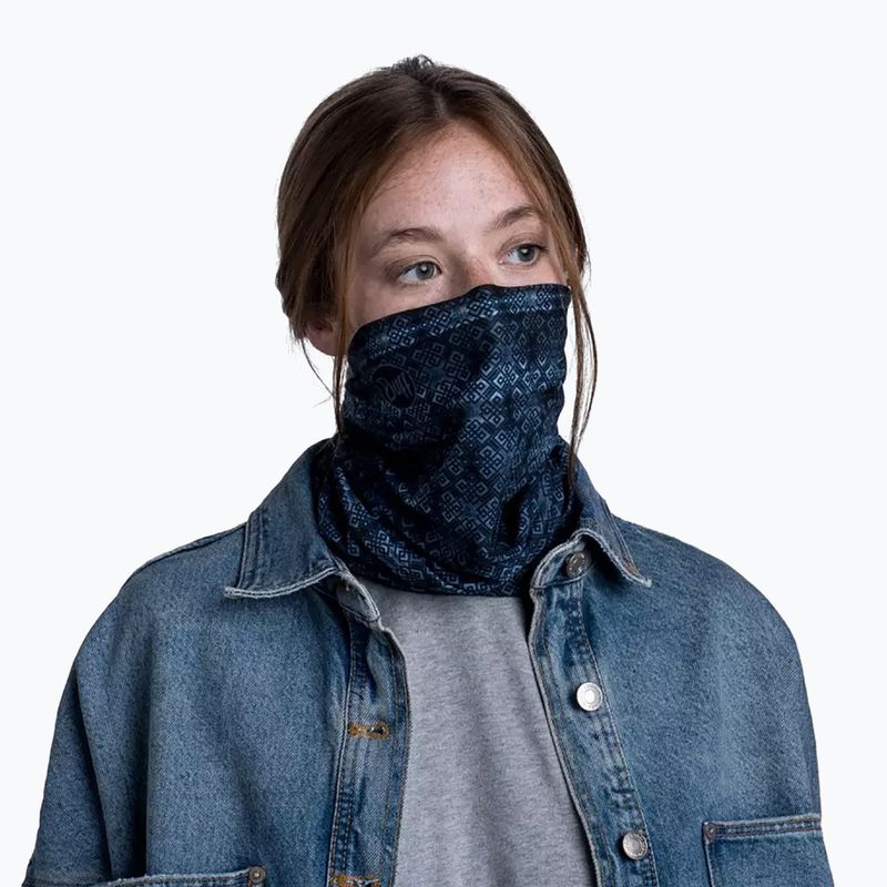 Chusta wielofunkcyjna BUFF Original Ecostretch haiku dark navy 5