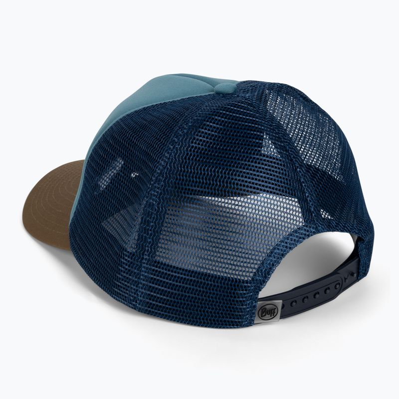 Czapka z daszkiem BUFF Trucker stone blue 3