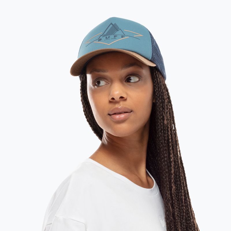 Czapka z daszkiem BUFF Trucker stone blue 7