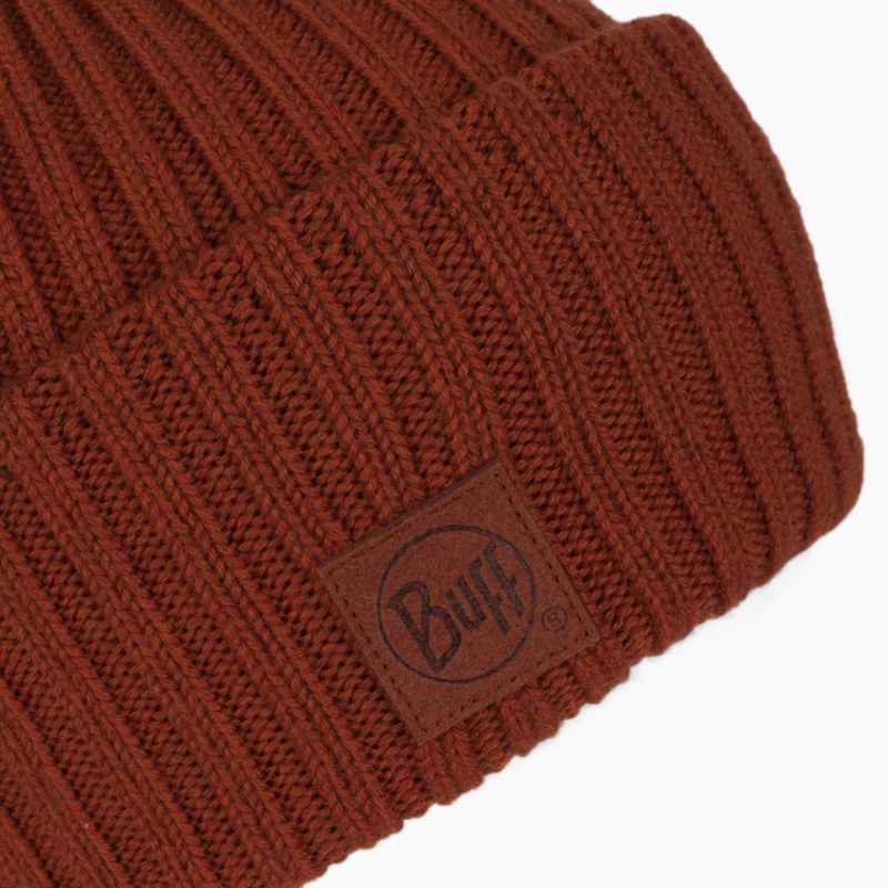 Czapka zimowa BUFF Merino Wool Ervin rusty 3