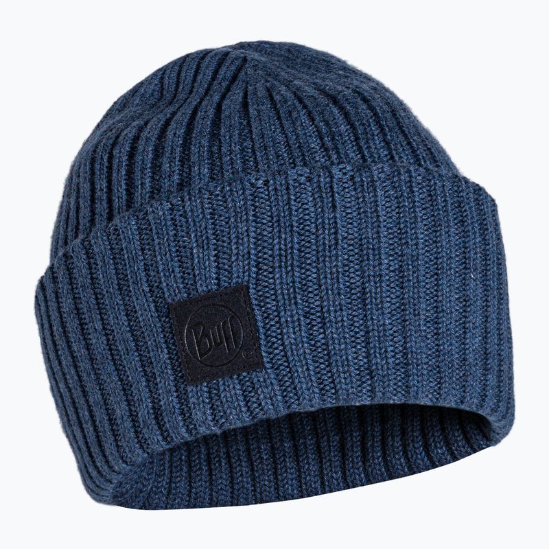 Czapka zimowa BUFF Merino Wool Ervin denim