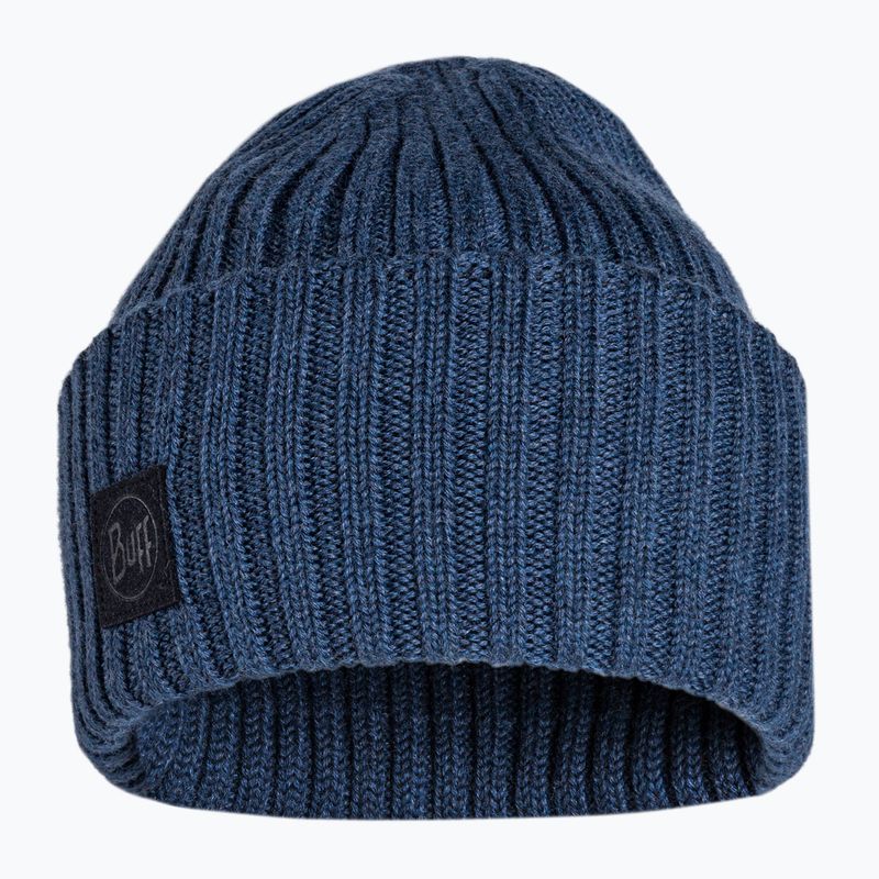 Czapka zimowa BUFF Merino Wool Ervin denim 2