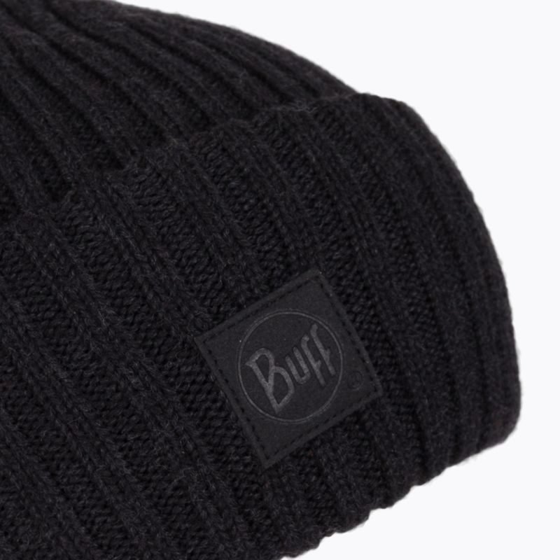 Czapka zimowa BUFF Merino Wool Ervin graphite 3