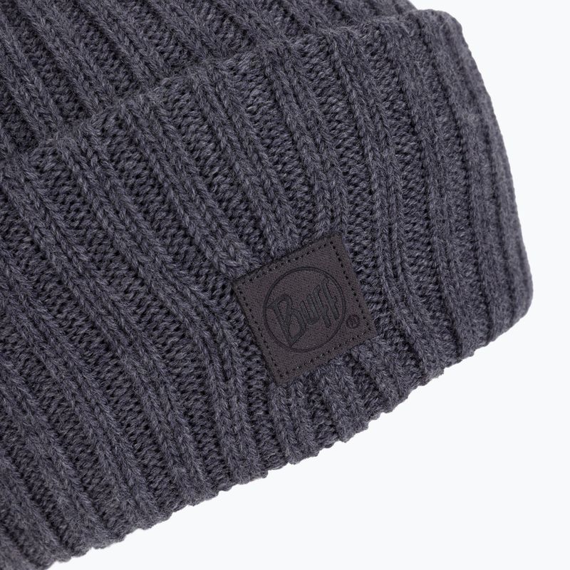 Czapka zimowa BUFF Merino Wool Ervin grey 3