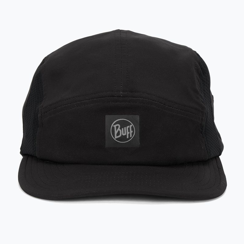 Czapka z daszkiem BUFF 5 Panel Go Graze solid black 2