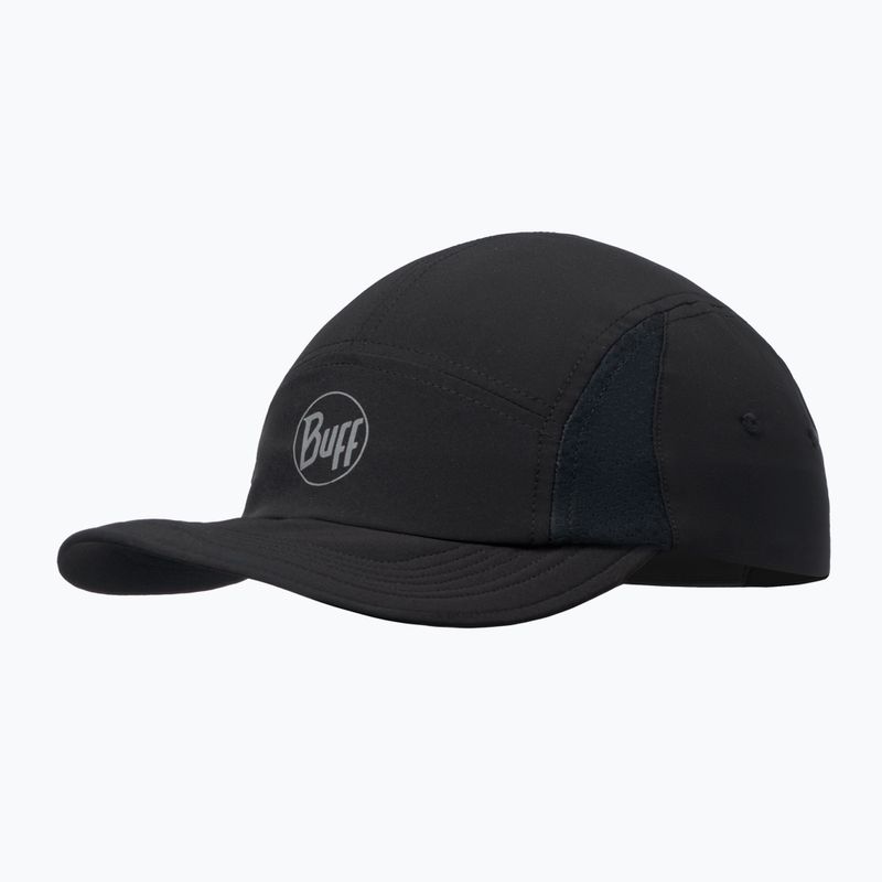 Czapka z daszkiem BUFF 5 Panel Go Graze solid black 5