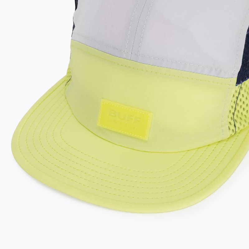 Czapka z daszkiem BUFF 5 Panel Go domus lime 3