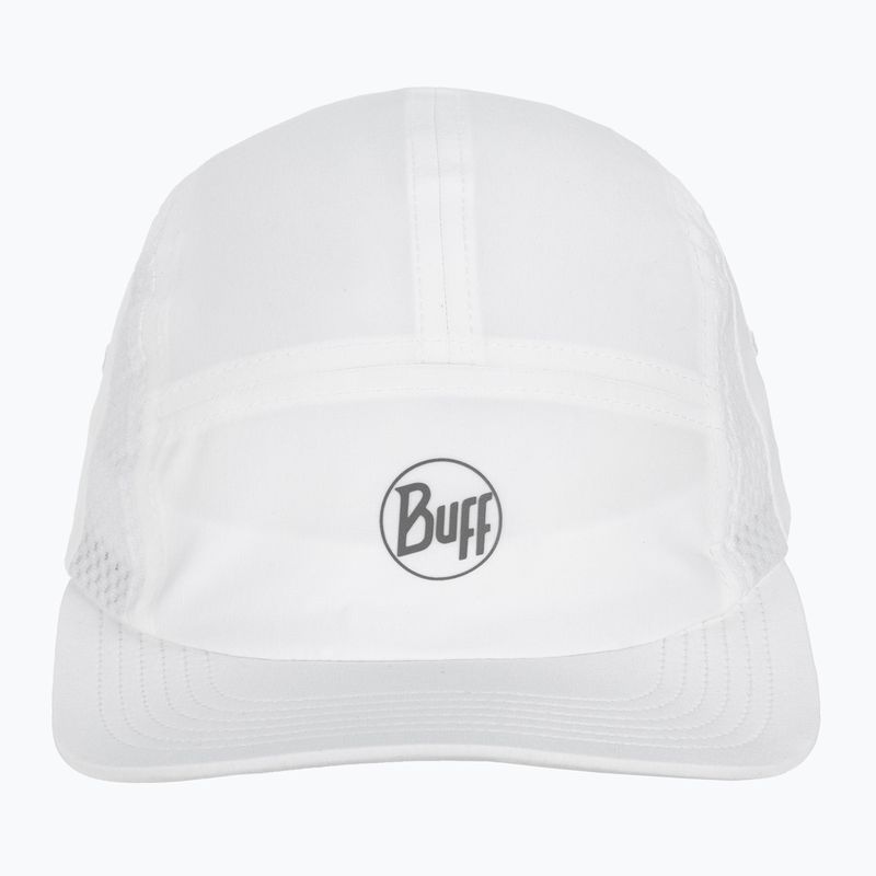 Czapka z daszkiem BUFF 5 Panel R-Solid white 4