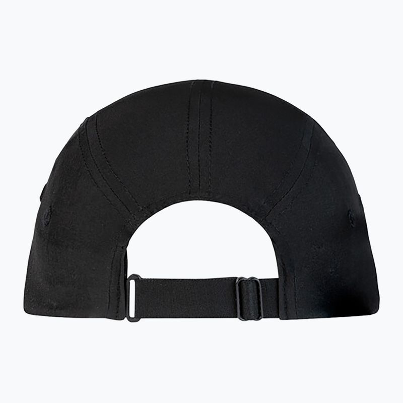 Czapka z daszkiem BUFF 5 Panel Go solid black 2