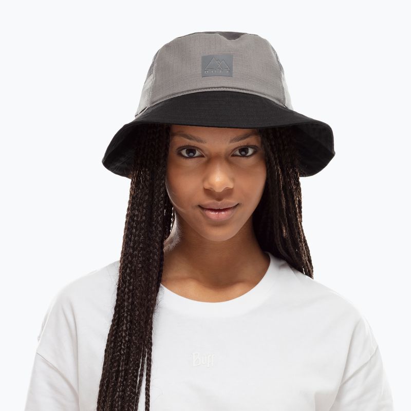 Kapelusz BUFF Sun Bucket Hak grey 4