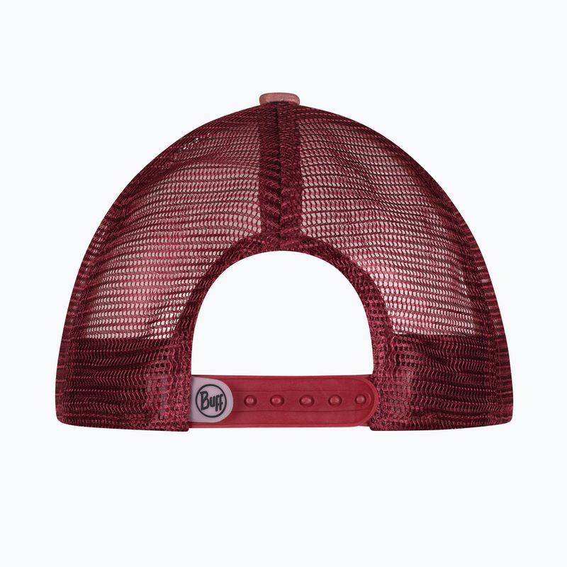 Czapka z daszkiem BUFF Trucker Sykora maroon 7