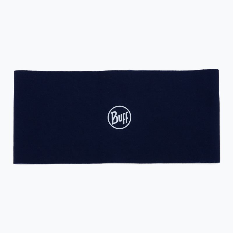 Opaska na głowę BUFF Tech Fleece solid blue 2