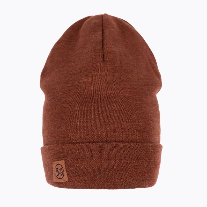 Czapka zimowa BUFF Heavyweight Merino Wool sienna 2