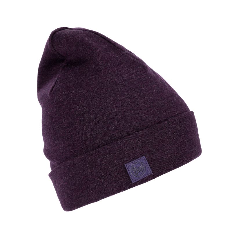 Czapka zimowa BUFF Heavyweight Merino Wool deep purple