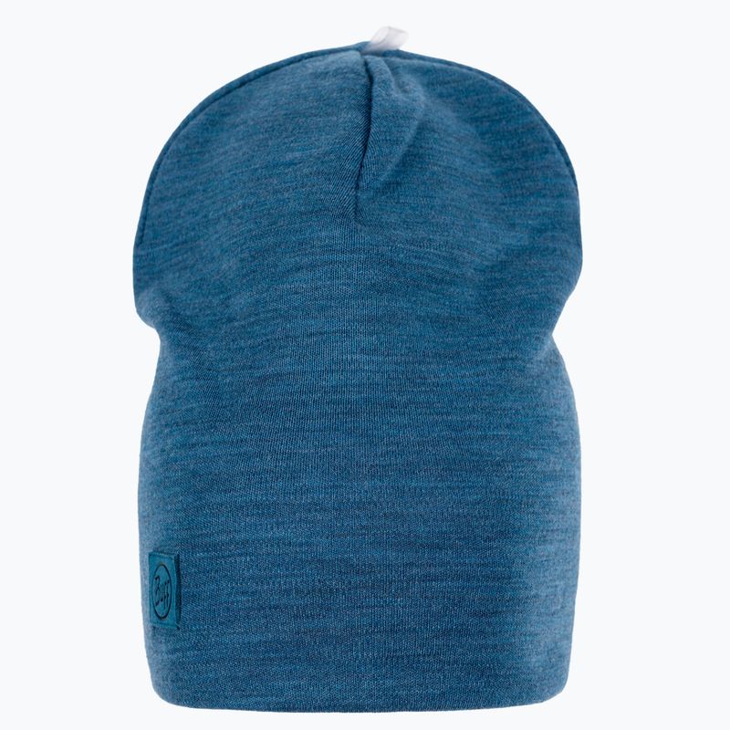 Czapka zimowa BUFF Heavyweight Merino Wool dusty blue 2