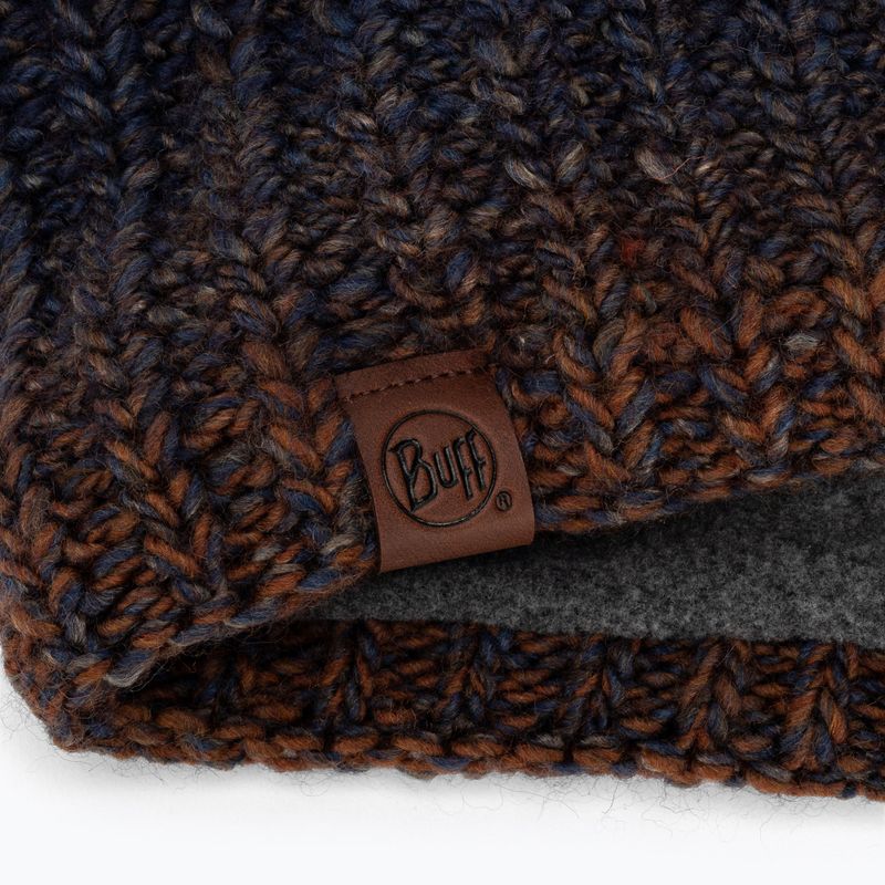 Komin BUFF Knitted & Fleece Olya pewter 3