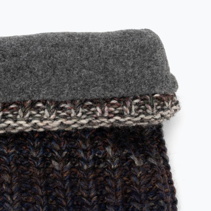 Komin BUFF Knitted & Fleece Olya pewter 4