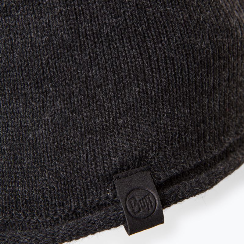 Czapka zimowa BUFF Knitted Lekey graphite 3