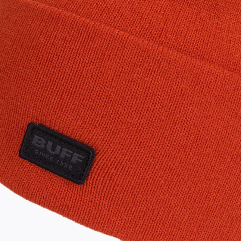 Czapka zimowa BUFF Knitted Niels tangerine 3